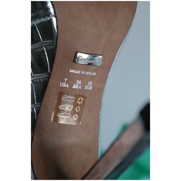 l'intervalle Renata Silver Croco - Picture 6 of 9